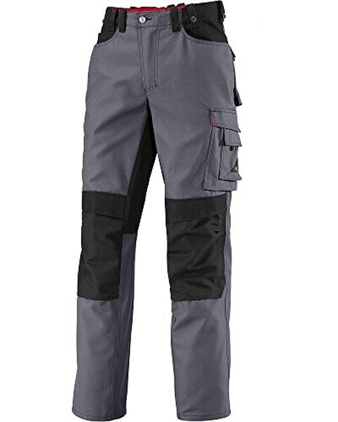 BP ARBEITSHOSE 1789 GR.58 DUNK ELGRAU/SCHWARZ 65%PES/35%CO