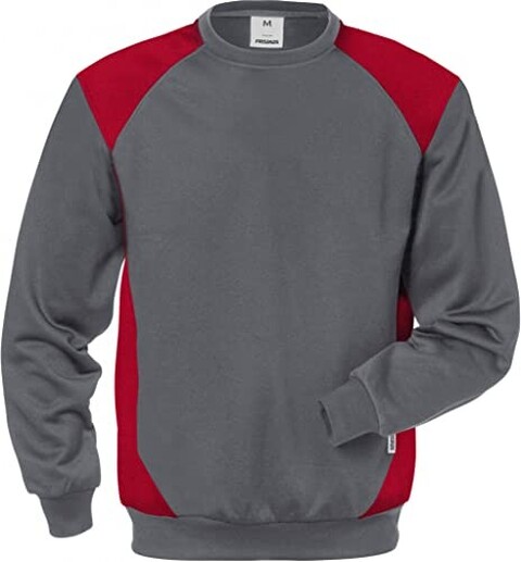Fristads Sweatshirt 7148 SHV XL Grau/Schwarz – Arbeitskleidung - Neu
