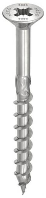HECO-TOPIX-PLUS A2 5,0 X 80, S ENKKOPF, POZI-DRIVE, VVG