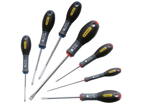 STANLEY SCHRAUBENDREHER-SET FA TMAX SCHLITZ/PH/PZ, 7-TLG.