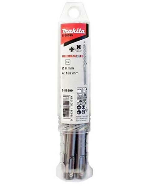 [B-58899] - Makita NEMESIS 2 S DS+ Bohrer 8x165 5-Stueck