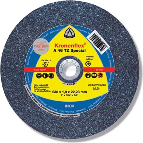 Klingspor A 46 TZ Special Trennscheibe 115x1,6x22,23 mm gekröpft - Neu