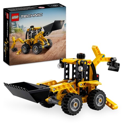 LEGO® Technic 42197 Baggerlader – Bauspielzeug für Kinder ab 7 Jahren - Wie neu