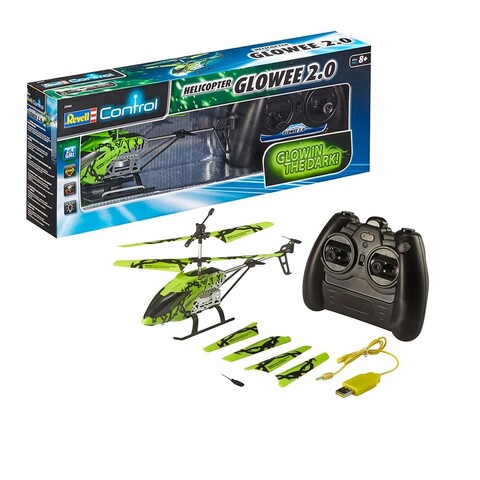 RC Helikopter Glowee 2.0, Revell Control Ferngesteuerter Hubschrauber
