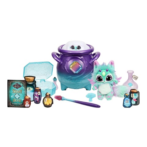 Moose Toys 300055 - Magic Mixies, Magischer Zauberkessel, interaktives Spielset