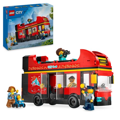 LEGO® City 60407 Doppeldeckerbus – Spielzeugbus für Kinder ab 7 Jahren - Wie neu