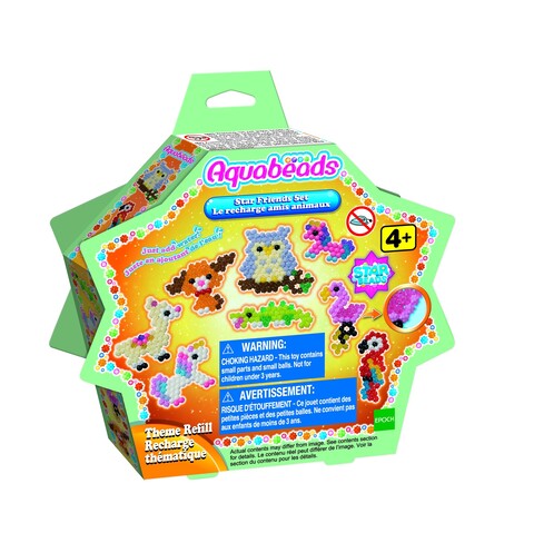 Aquabeads Sternperlen Tier Set – Bastelspaß mit über 840 Perlen - Wie neu