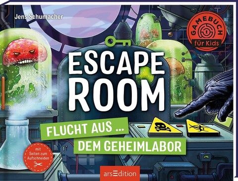 Escape Room – Flucht aus dem Geheimlabor | arsEdition - Wie neu