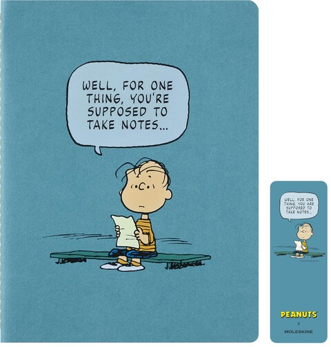 Moleskine Peanuts Cahier XL Notizbuch 3er-Set liniert farbig - Wie neu
