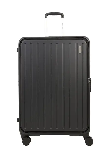 Globetrotter Heder 4-Doppelrollen Trolley Hartschale schwarz