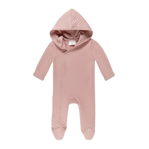 kindsgard Babyoverall Vaffel Rosa Gr. 62 – Weicher Baumwoll-Einteiler - Neu