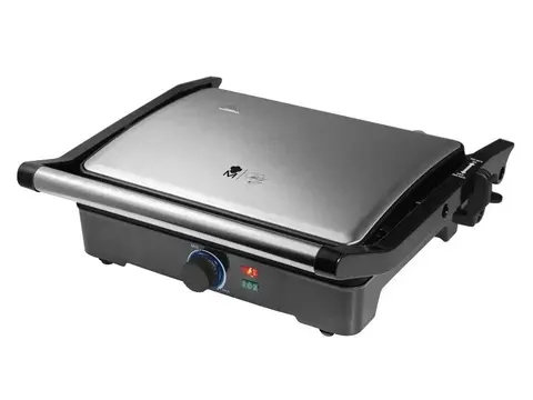 Masterpro Kontaktgrill 2000W silber