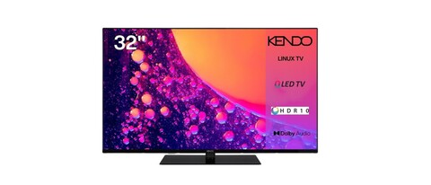 Kendo 32QLED6251B 32 Zoll QLED Fernseher schwarz
