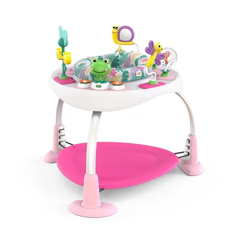 Bright Starts Bounce Bounce Baby 2-in-1 Spieltrampolin & Tisch - Sehr gut