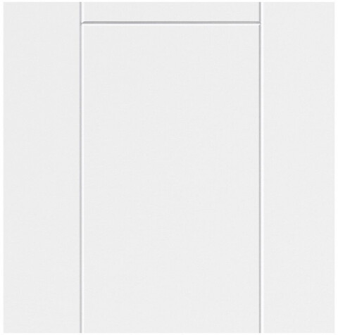 Parador Dekorpaneel Novara 257 cm x 20 cm Weiß Seidenmatt 6 Stück - Gut