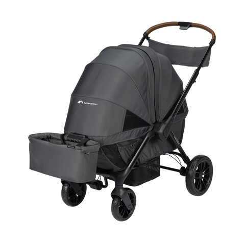 Bebeconfort Kinderwagen Helios Zwillingswagen Mineral Graphite