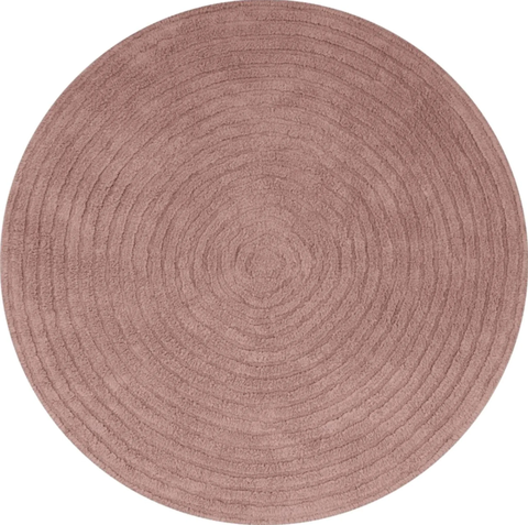Tapis Petit Teppich Robin Vintage Pink 150x150 cm