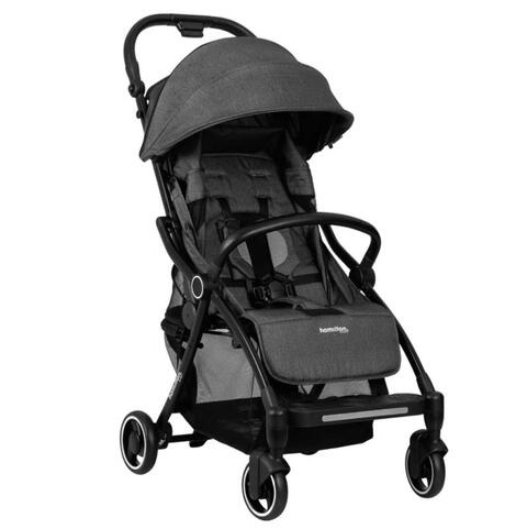 Hamilton by Yoop Buggy  XL Kinderwagen Melange dunkelgrau