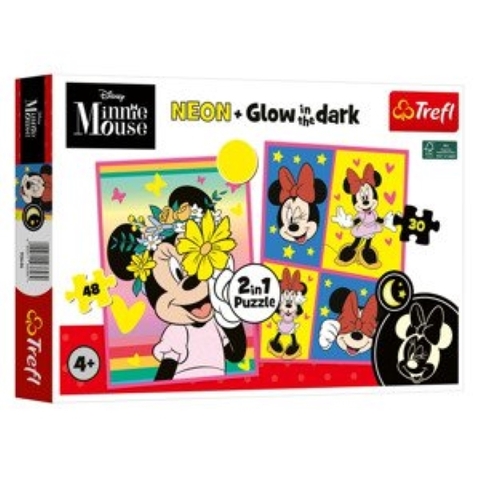 Trefl Puzzle 2 in 1 Minnie Maus