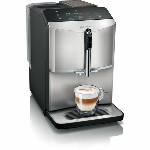 Siemens EQ300 TF303E07 Kaffeevollautomat mit Keramikmahlwerk und OneTouch-Funktion