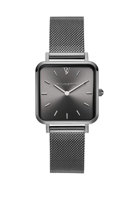 Paul Valentine UHR GLOSSYEDGE GRAPHITE MESH 28 MM 316L Stainless Steel