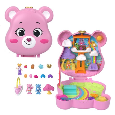 Polly Pocket Glücksbärchis Schatulle – Spielset mit Puppen & Zubehör - Sehr gut