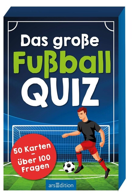 Das große Fußball-Quiz – Theo Grünewald | 50 Karten, 100 Fragen - Wie neu