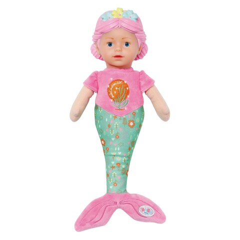 Zapf Creation® 832288 - BABY born Meerjungfrau for babys, Puppe für Babys, Stoffpuppe, 33 cm