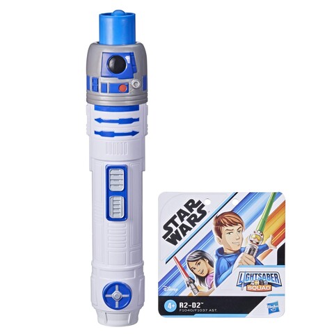 Hasbro Star Wars Lightsaber Squad R2-D2 Lichtschwert-Spielzeug - Neu