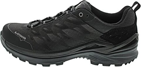 LOWA FERROX GTX LO Herren-Wanderschuh Schwarz/Anthrazit Größe 8½ - Neu