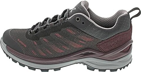 LOWA Ferrox GTX LO Ws Damen-Wanderschuhe anthrazit/braunro Größe 6 - Neu