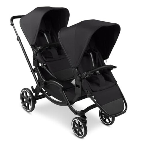 ABC DESIGN Zwillings- kinderwagen Zoom 2 coal
