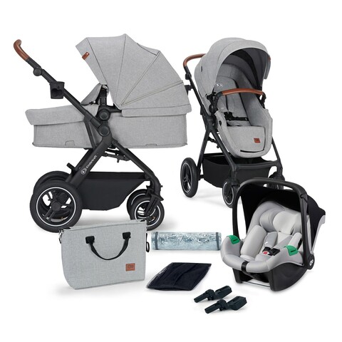 Kinderkraft B-Tour 3in1 Kombikinderwagen Mink Light Grey - Sehr gut