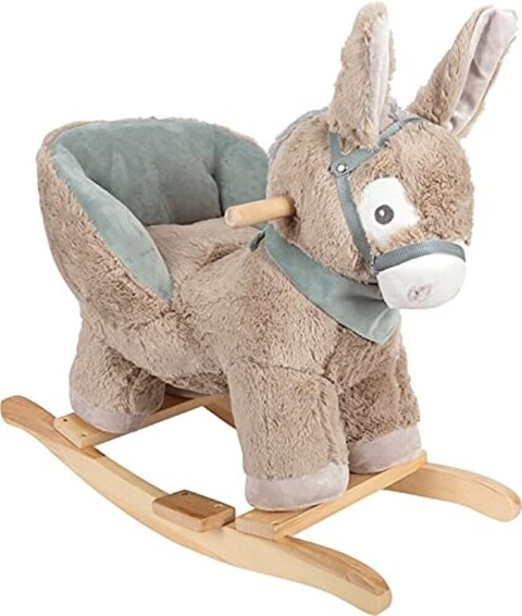 Small foot® Schaukeltier Esel mit Sitz – Holzspielzeug für Kinder - Sehr gut