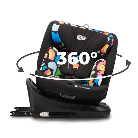 Kinderkraft Autokindersitz I-GROW i-Size Happy Shapes - Sehr gut
