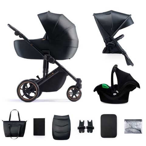 Kinderkraft Prime 2 3in1 Mink Pro Kinderwagen venezian black - Sehr gut