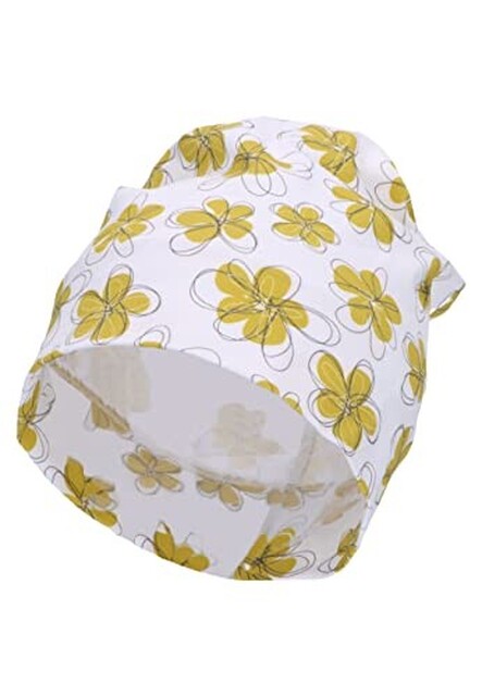 Sterntaler Slouch-Beanie Blumen weiß – Weiche Mütze für Kinder - Sehr gut