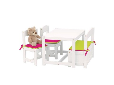 Hoppekids MADS Kindersitzgruppe – Tisch und 2 Stühle für Kinderzimmer - Neu