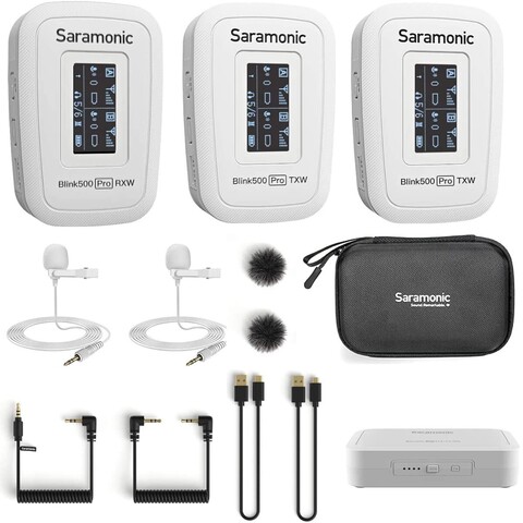 Saramonic Blink 500 Pro B2W Funkmikrofon weiß