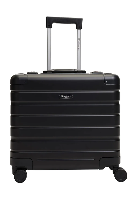 Eminent Gold Athens 4-Doppelrollen-Trolley Aluminium Hartschale - Wie neu