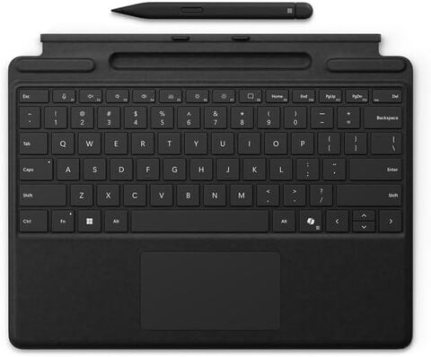 Microsoft Surface Signature Keyboard schwarz inkl. Microsoft Slim Pen 2 platin
