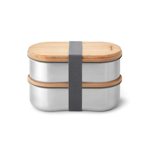 Kenwood Edelstahl Bentobox 2x500ml silber