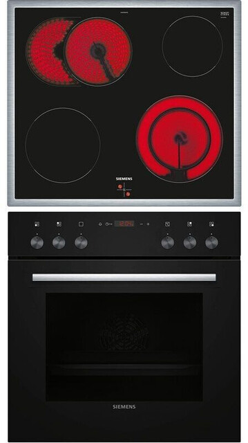 Siemens EQ411TAAB Einbauherd-Set schwarz