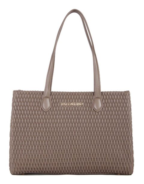 VALENTINO BAGS Schultertasche Shopping Bag Taupe – Elegante Damenhandtasche