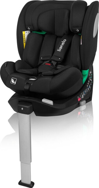 Lionelo Baby Kinderautositz Reboarder drehbar Braam Air iSize black carbon