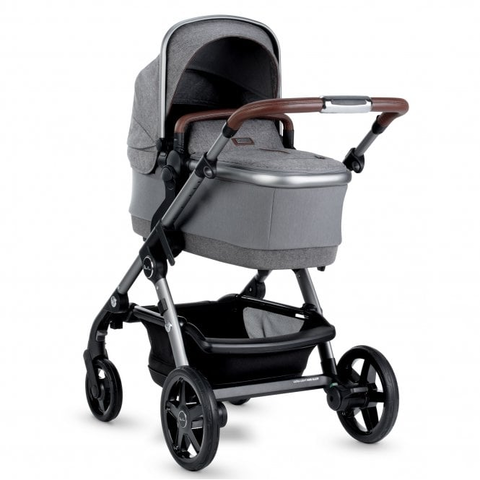 Silver Cross Wave Sportwagenaufsatz und Babywanne Zinc Grau - Neu