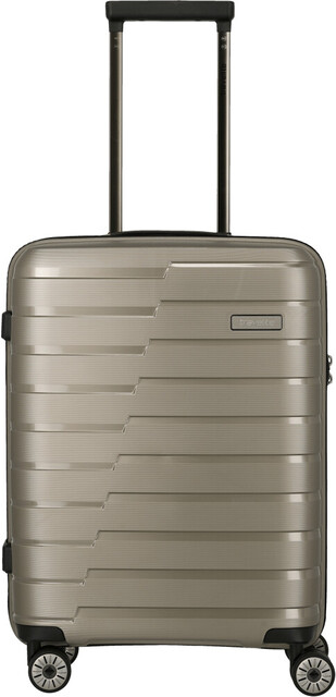 Travelite Air Base 4-Rollen-Trolley 55 cm champagne