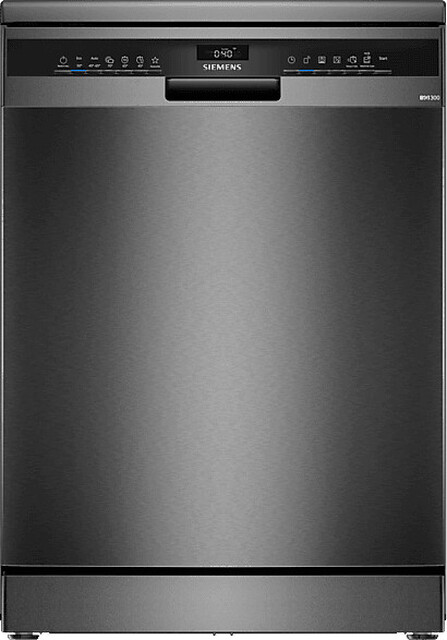 Siemens iQ300 SN23EC03ME freistehender Geschirrspüler schwarz