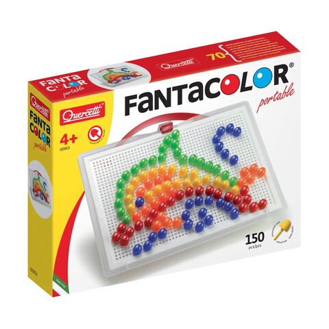 Quercetti FantaColor Stiftemosaik 150-teilig