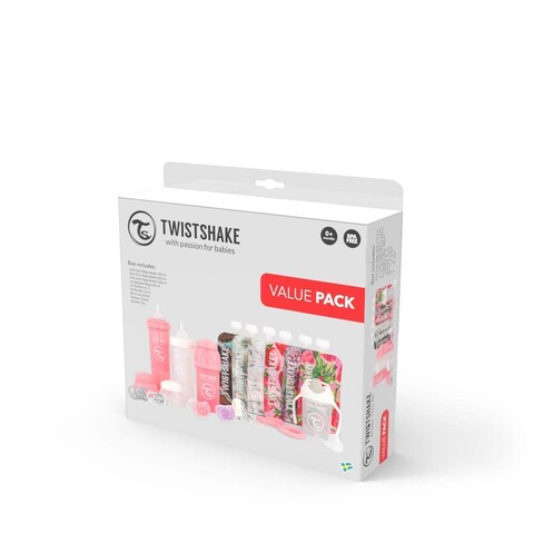 TWISTSHAKE Starter-Set Babyflaschen Bundle – Anti-Kolik Flaschen & Zubehör - Gut